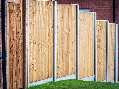 A Decorative Garden Fencing Installation by MA Fencing